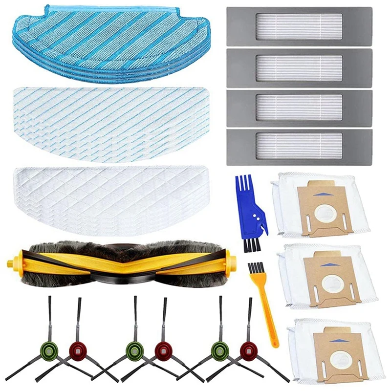 

Replacement Ecovacs Deebot Accessory Pack For Ecovacs DEEBOT OZMO T8 AIVI/ T8 Max/ T8/ N8 Pro/ N8 Pro Plus Robot Vacuum