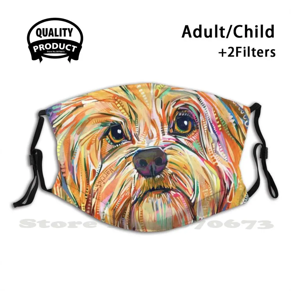 

Забавная крутая Тканевая маска H Is для Havanese Dog - 2019 с буквами алфавита H Havanese Dog Длинная шерстяная фиолетовая бежевая маска для домашних животных Gwen Seemel Gwenn