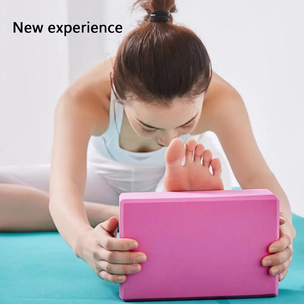 

Yoga Block Props Foam Brick Stretching Aids Gym Pilates Yoga Block Fitness Sports High Density Eva Yoga Brick