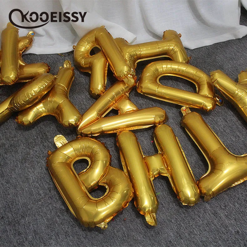 Воздушные шары в виде букв Happy Birthday 1 шт.|Воздушные и аксессуары| |