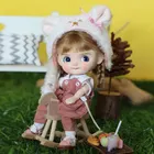 Цельная кукла STODOLL с яйцом OB11 18 112bjd, голова младенца, включая голову куклы + тело ob11 + парик + одежда + обувь