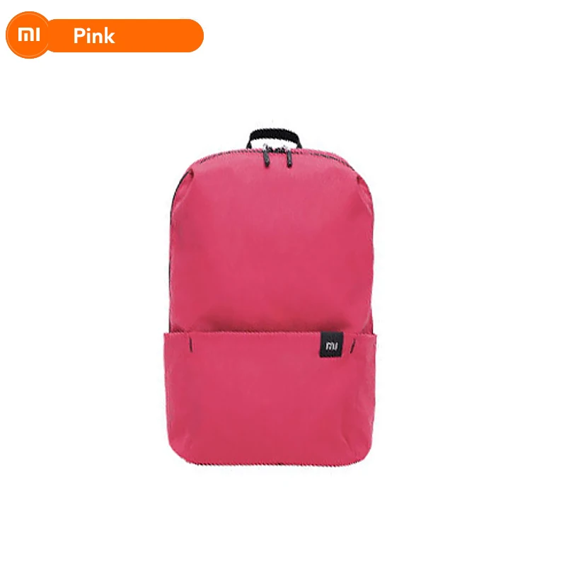 Розовый Xiaomi 10L, рюкзак, сумка, водонепроницаемый, красочный, для отдыха, спорта, нагрудная сумка, унисекс, рюкзак для мужчин и женщин, для путешествий, кемпинга, Новинка - Цвет: Розовый