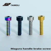 taimeili titanium alloy magura handle brake screw 1pcs m5x18mm