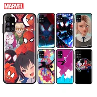 parallel universe spiderman anime for samsung note 20 10 9 8 ultra lite plus pro f62 m62 m60 m40 m31s m21 m20 phone case