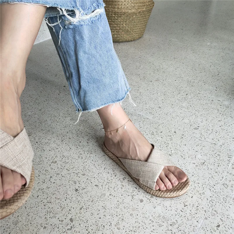 

POFUNUO S925 Silver Women Stylish Delicate Summer Leaf Charm Anklets Female Niche Chic Gold Anklets Simple Ankle Bracelets 2020