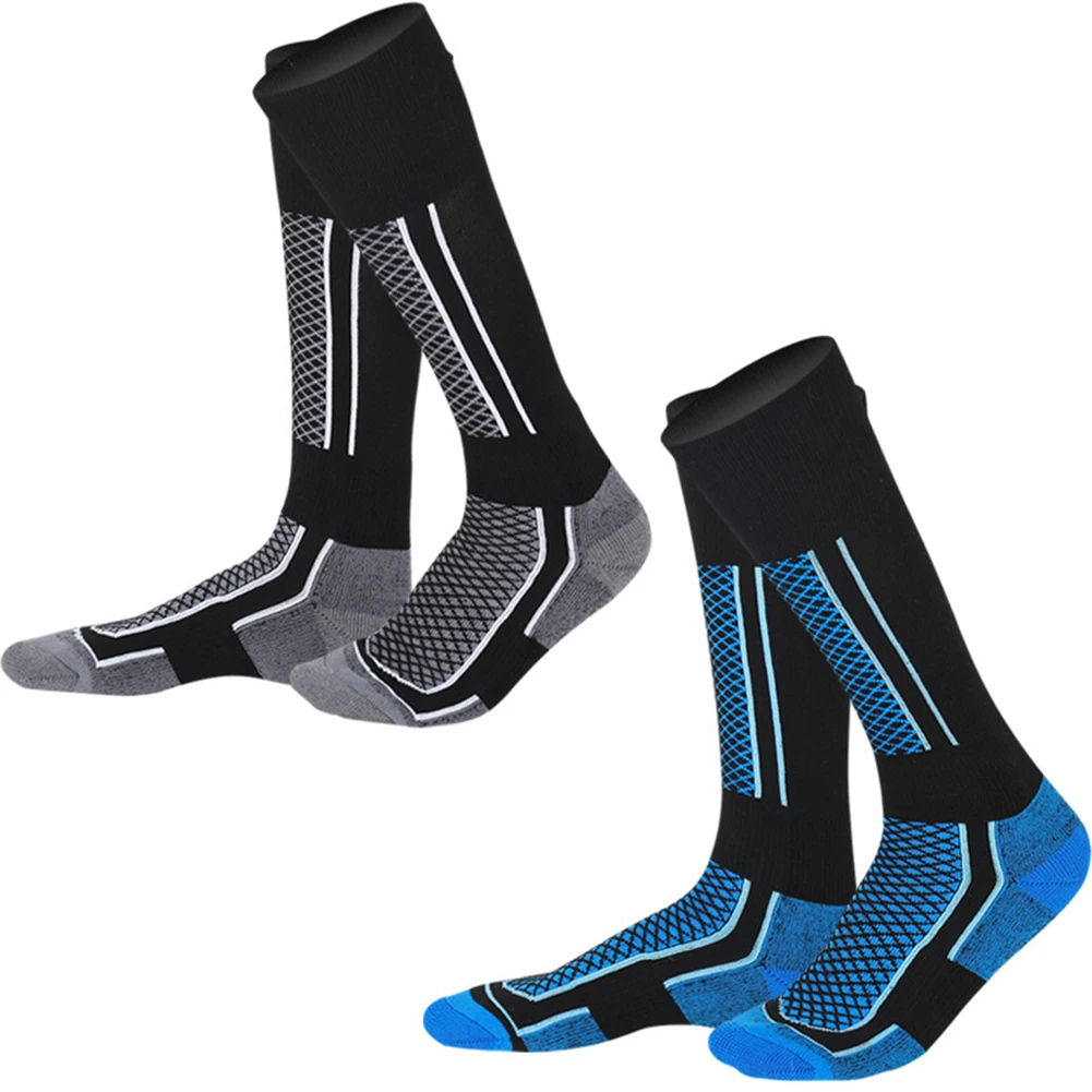 Men Women Ski Socks Wearproof Hiking Long Warm Breathable Winter Outdoors Skiing Snowboarding Thermosocks HOt Sale | Спорт и
