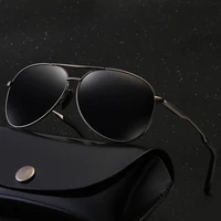 myt_0252 aviation metail frame polarized sunglasses men brand designer sun glasses women pilot male sun glasses driving