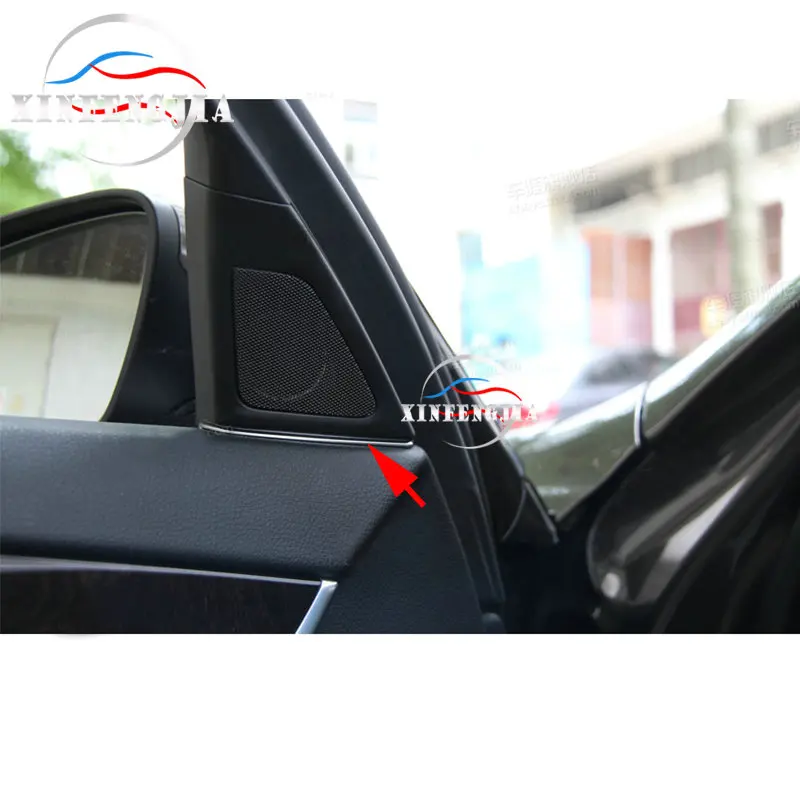 Хромированная Крышка для передней двери динамика BMW 5 Series 520i 525i 14 16 2x|Лепнина