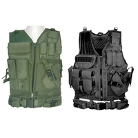 simulated tactical vest live toy gun battle game equipment realistic toy bullet clips walkie talkie toy accessories vest for kid