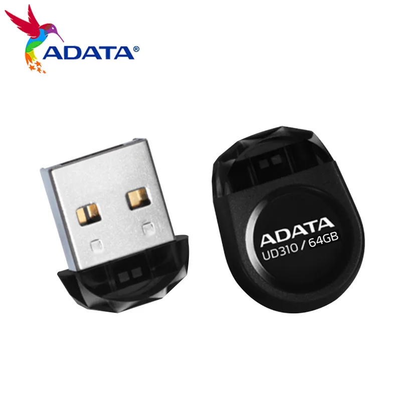 

ADATA UD310 Mini Pen Drive 64GB 32GB USB Flash Drives Memory Stick Black USB 2.0 U Disk USB Key Pendrive for PC