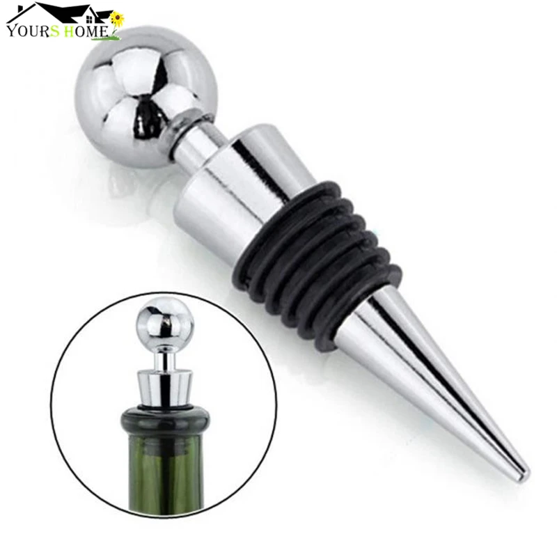 

1pcs Bottle Stopper Wine Storage Twist Cap Plug Wine Reusable Vacuum Sealed Red Wine Bottle Stopper Bar Tool