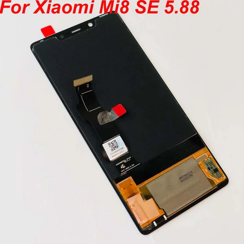 2244x1080 Для 5,8" Xiao mi 8 SE mi 8 SE mi 8SE Super Amoled ЖК-дисплей+ сенсорный экран дигитайзер для mi 8SE lcd