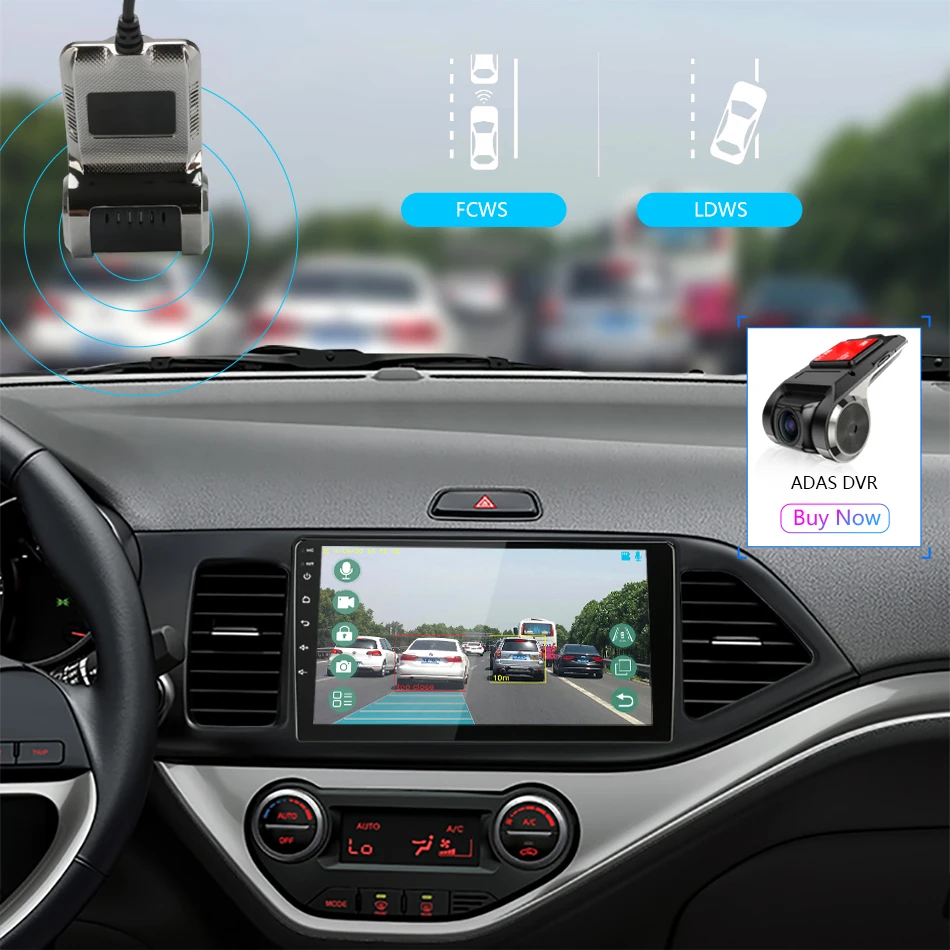 Android 8,1 2G+ 32G " 2Din автомобильный Радио Мультимедиа Видео плеер для 2011- KIA PICANTO Morning gps навигация головное устройство RDS DSP