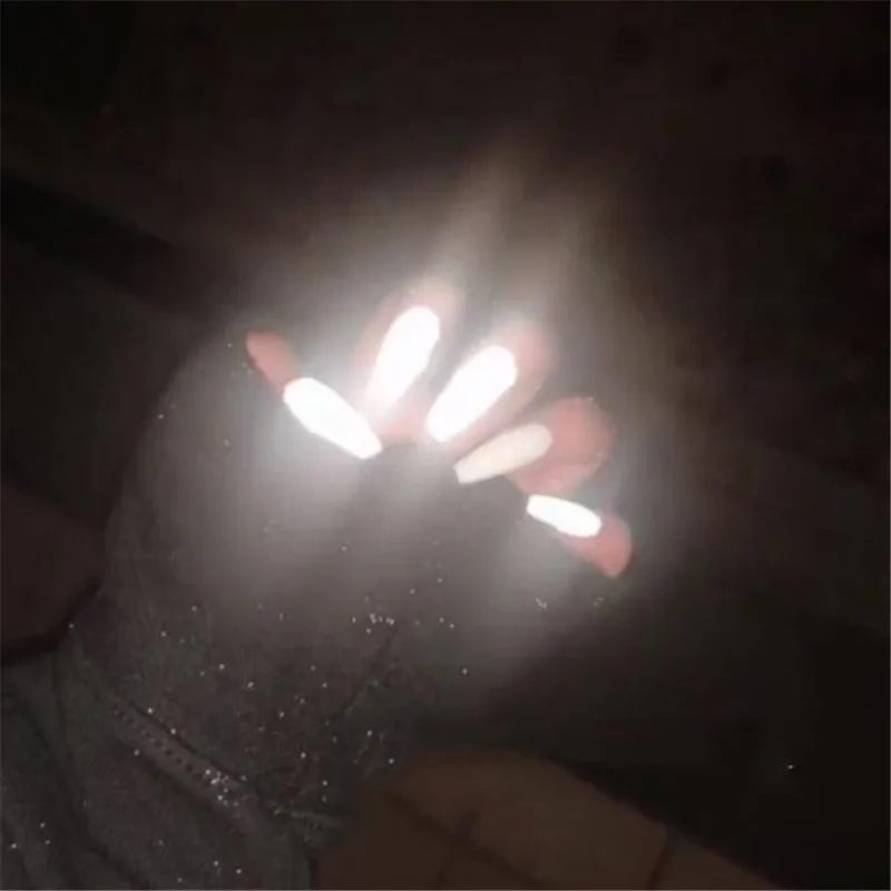 1 коробка Блестящий пыли светится в темноте для бара диско сверкающий пигмент