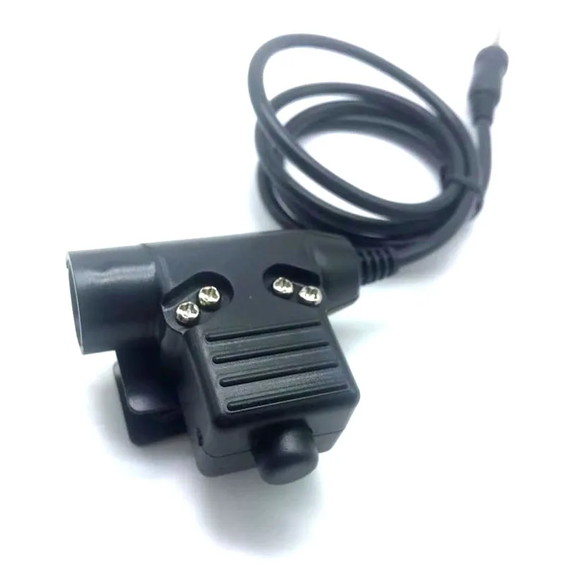 Военная Униформа Z Тактический U94 гарнитура U-94/PTT для YAESU VX6R VX7R VX-6R/E VX-7R/E VX-120 VX-127 VX-170 VX-177 3,5 мм с резьбой радио