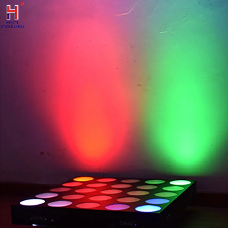 Светодиодный Блиндер светильник 25x10 Вт cob Матрица led par Светильник DMX цвет смешивания сценическое освещение