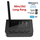 CSR8675 80m Bluetooth 5,0 аудио приемник передатчик обходной Aptx HD LL Spdif RCA 3,5 мм 3,5 AUX ТВ ПК автомобильный беспроводной адаптер ключ