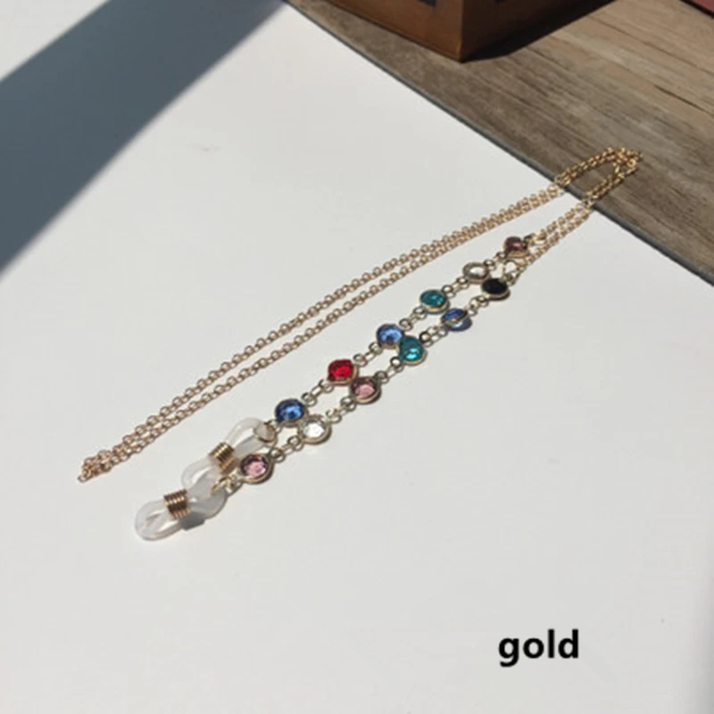Women Men Eyewear Accessories Stainless Steel Sunglasses Necklace Eyeglass Lanyard Strap Long Keeper Reading Sun Glasses Chain