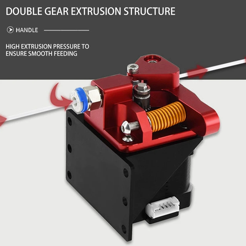 

3D Printer Accessories CR-10S PRO Ender-3 Btech Red Double Pulley Extruder Extruder Kit