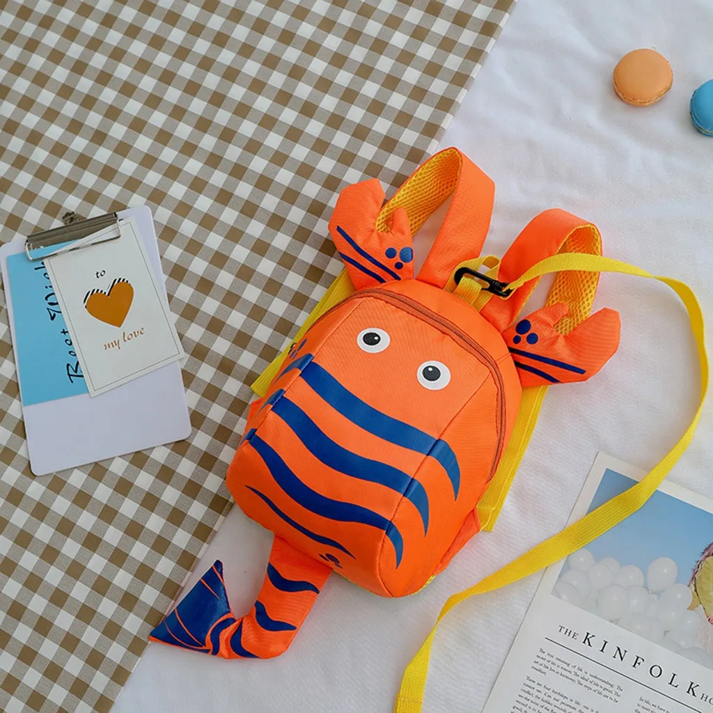 2019 New 3D Animal Children Backpacks Brand Design Girl Boys Backpack HINST Kids School Bags Kindergarten Cartoon Bag M0731 | Игрушки и