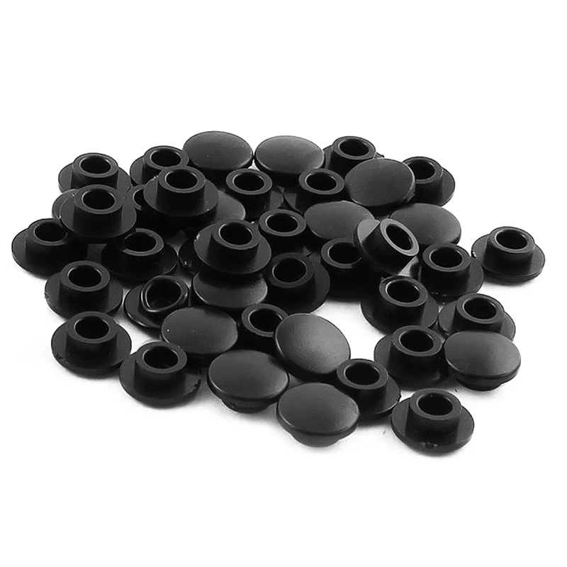 45 pcs 3.2mm Inner Diameter Black Mini Tactile Switch Push Button Caps Cover | Обустройство дома
