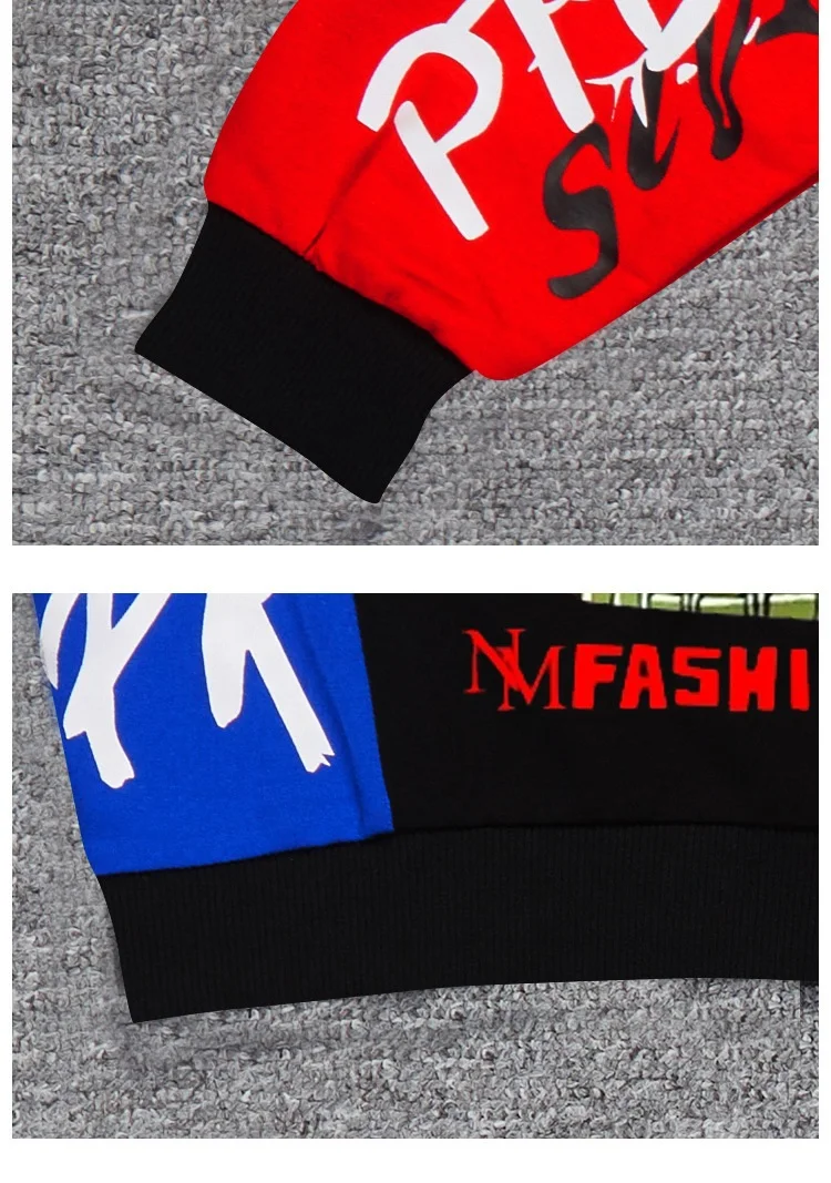 

4-14year Teen spring Boys Clothing Set New Casual Long sleeve Hoodie Sport Pant 2PCS/set Kids suit for Boys Clothes girl Outfits