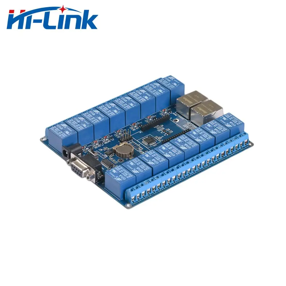 Бесплатная доставка HLK SW16 16 канальный видеорегистратор LAN WAN Wi Fi релейная плата