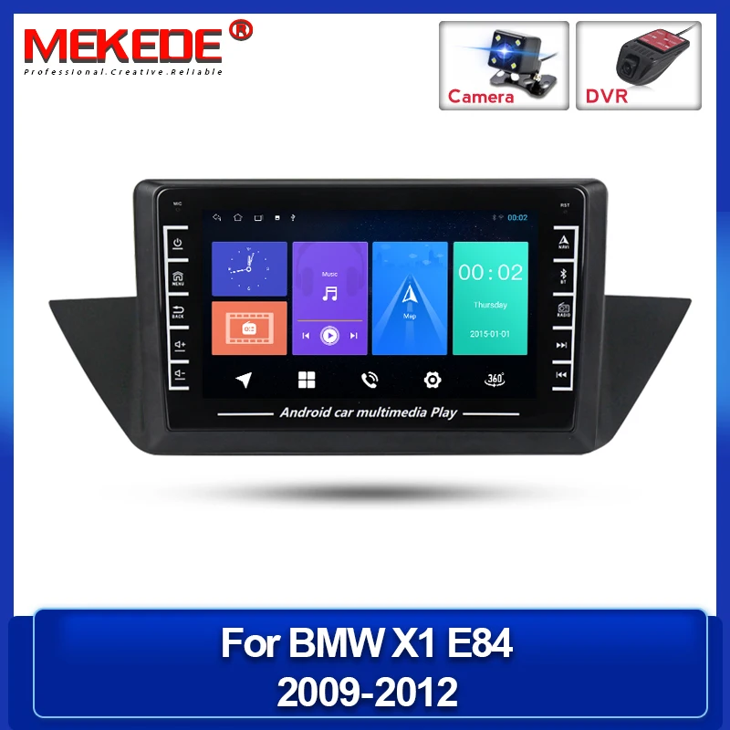 

Автомобильный мультимедийный плеер для BMW, стерео-проигрыватель на Android, 2DIN, с GPS-навигацией, Wi-Fi, BT, поддержкой Carplay SWC DVR, для BMW X1 E84, 2009 ~ 2015