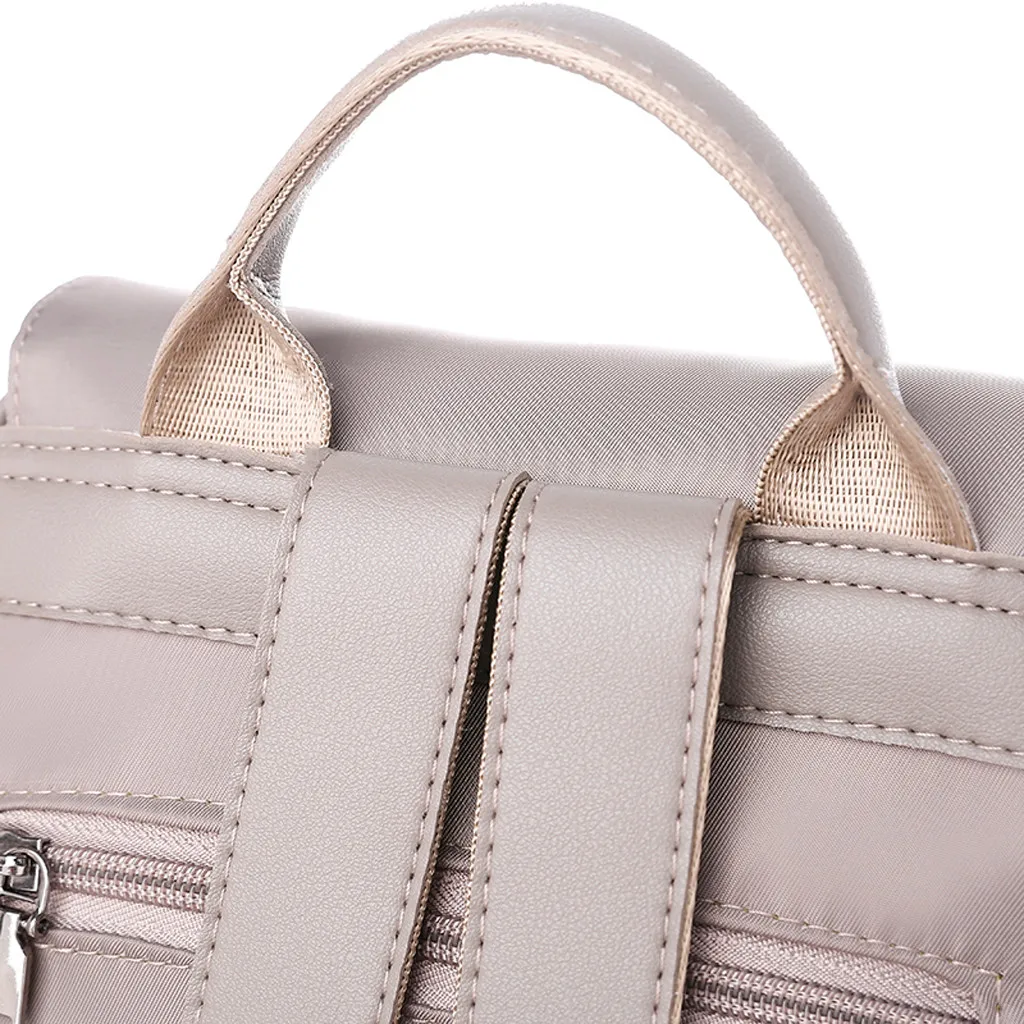 Женский дорожный рюкзак MAIOUMY простой из ткани Оксфорд контрастных цветов на