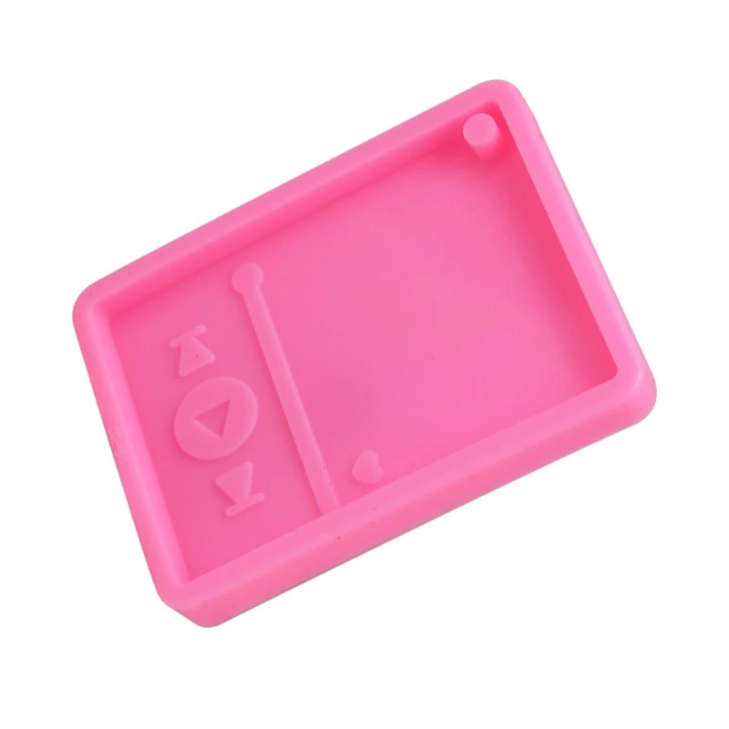 

Music MP3 Player Keychain Silicone Mold Musical Pendant Mold Jewelry Making Tool K9FA