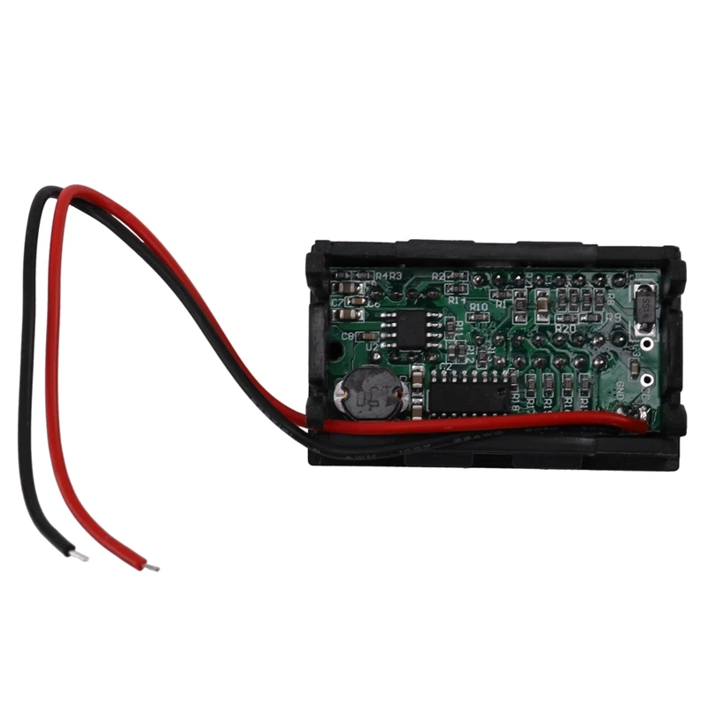 5X Red Led Digital Display Voltmeter Meter Volt Tester Panel For Dc 12V Cars Vehicles USB 5V2A Output 12.6V Battery | Инструменты
