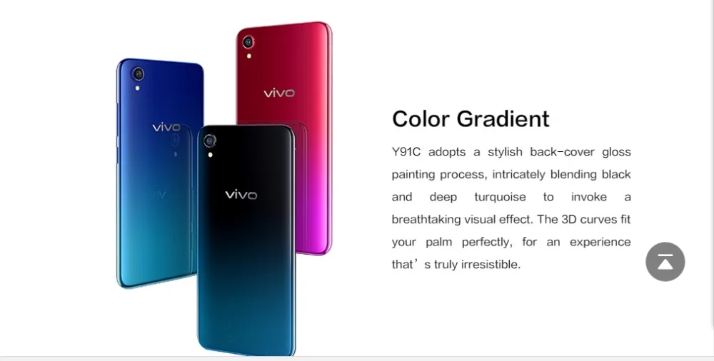 Глобальная версия Vivo Y91C 4G LTE мобильный телефон MTK6762 Android 8,1 6,2" полный экран 2 Гб ОЗУ 32 Гб ПЗУ 13.0MP FM OTG Лицо ID