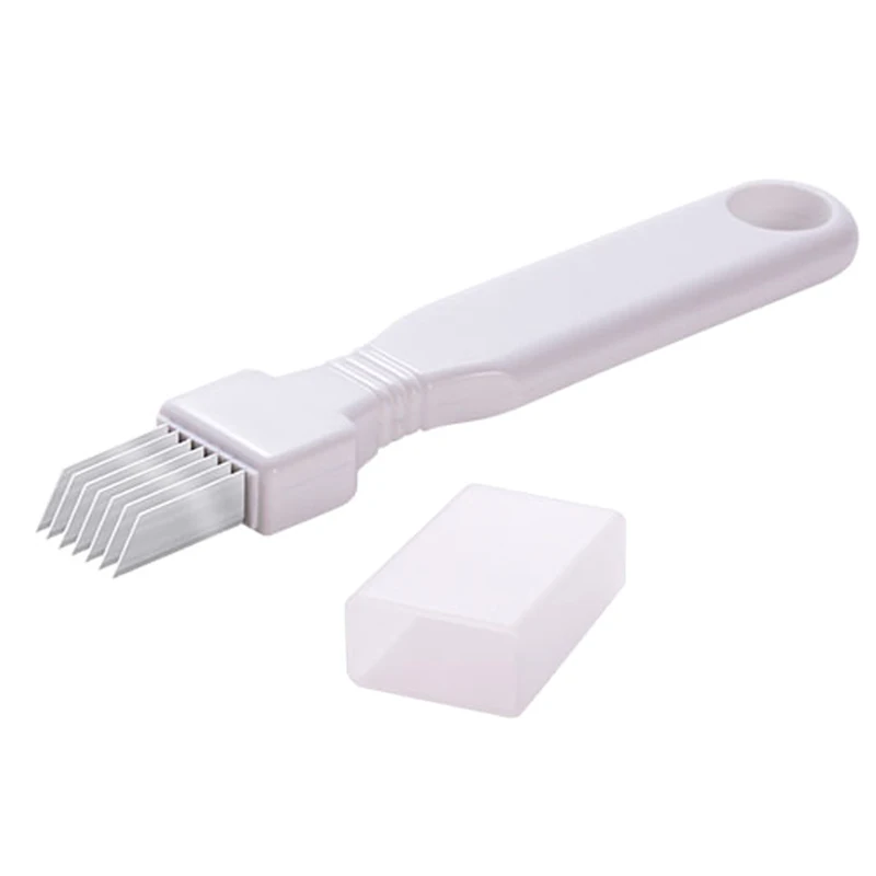 

3 Pcs Shred Cutter Onion Slicer Shredder Stainless Steel Home Kitchen Tool Gadget MDJ998