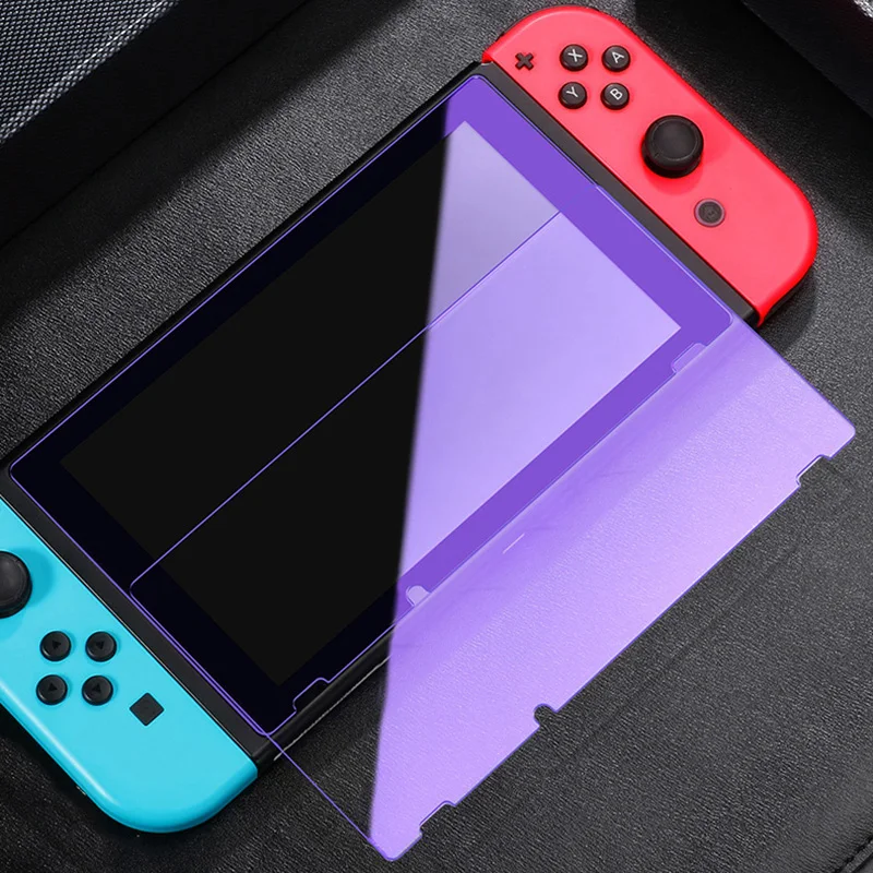3 шт. 9H сине фиолетовый светильник закаленное стекло для Nintendo Switch NS защита глаз