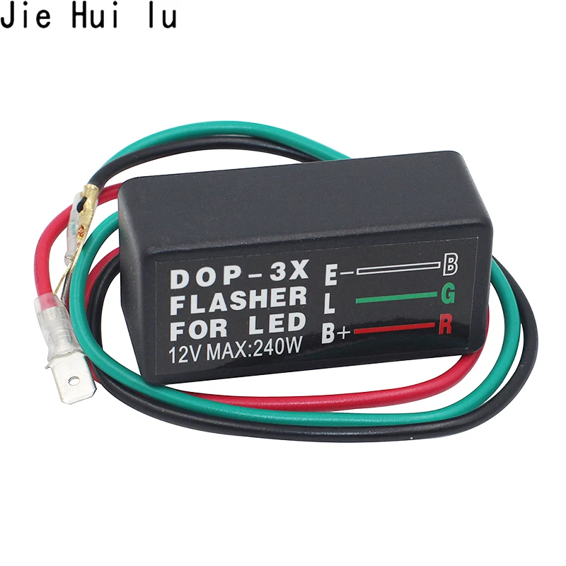 Универсальное светодиодное галогенное реле поворота 3 Pin 12 В для автомобилей и