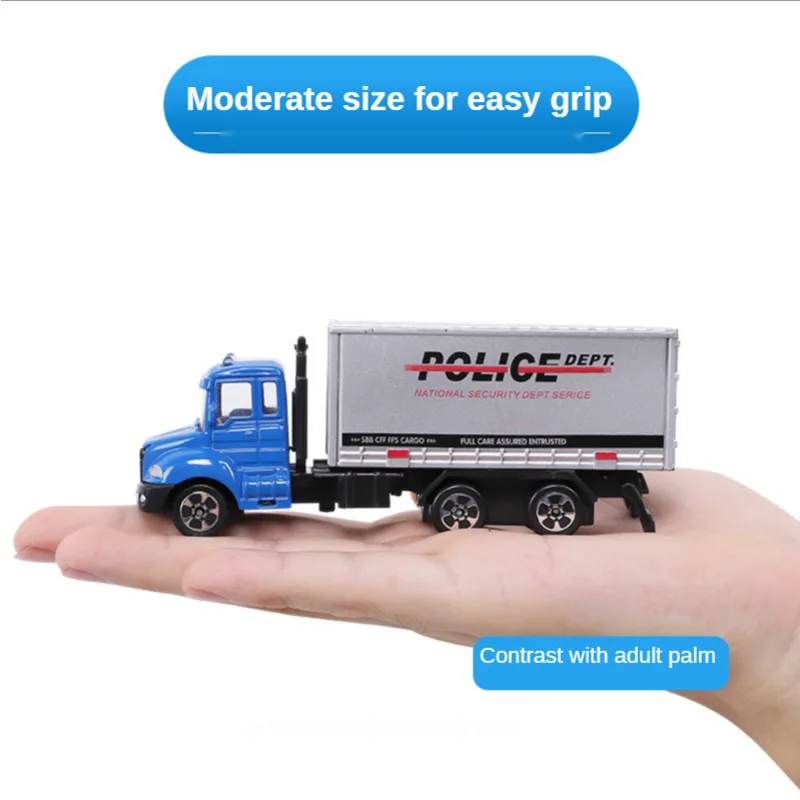 15 Styles Alloy Police Car Series Model 1:64 Collection Gift Box Kids Toys Simulation Inertia Diecasts SWAT Fire Truck Boys Toy | Игрушки и