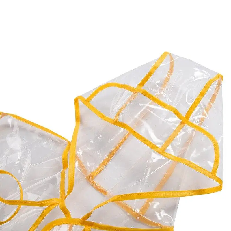 Дождевик из 100% ПВХ прозрачный утепленный эластичный для мужчин и женщин | Дом сад