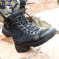 summer ultra light combat mens special forces 07 combat zipper military combat tactical boots mens climbing shoes