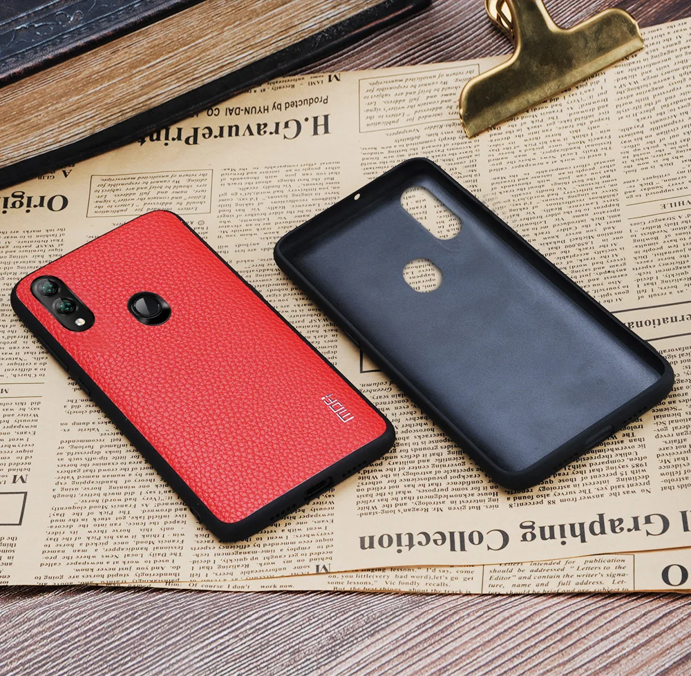 Для huawei Honor 8X чехол для huawei Honor 8X Max чехол Mofi для Honor 8X чехол Обложка на заднюю панель из искусственной кожи жесткий деловой стиль