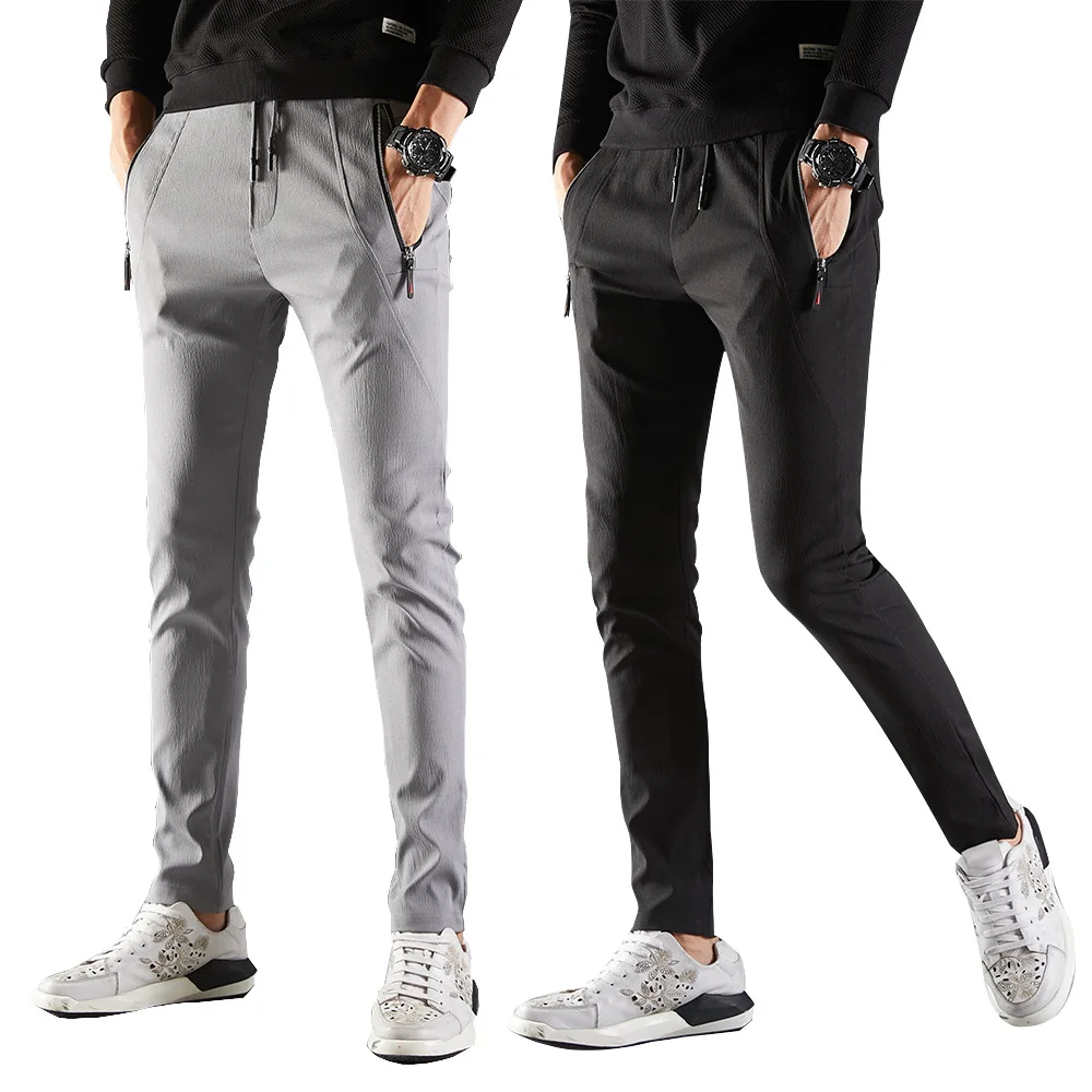 

MRMT 2022 Brand Spring New Style Men's Casual Trousers Young People Pants for Male Small Feet Trouser