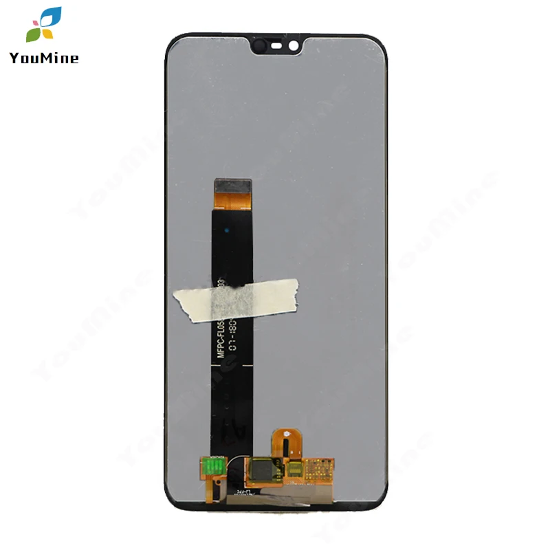 100% протестированный 5 8 дюймовый ЖК дисплей для Nokia X6 2018 + дигитайзер сенсорного