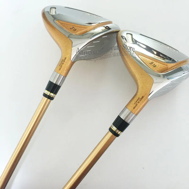 Новый 4 звезды клюшки для гольфа Хонма S-07 Гольф фервей древесина 3/5 древесины клуб