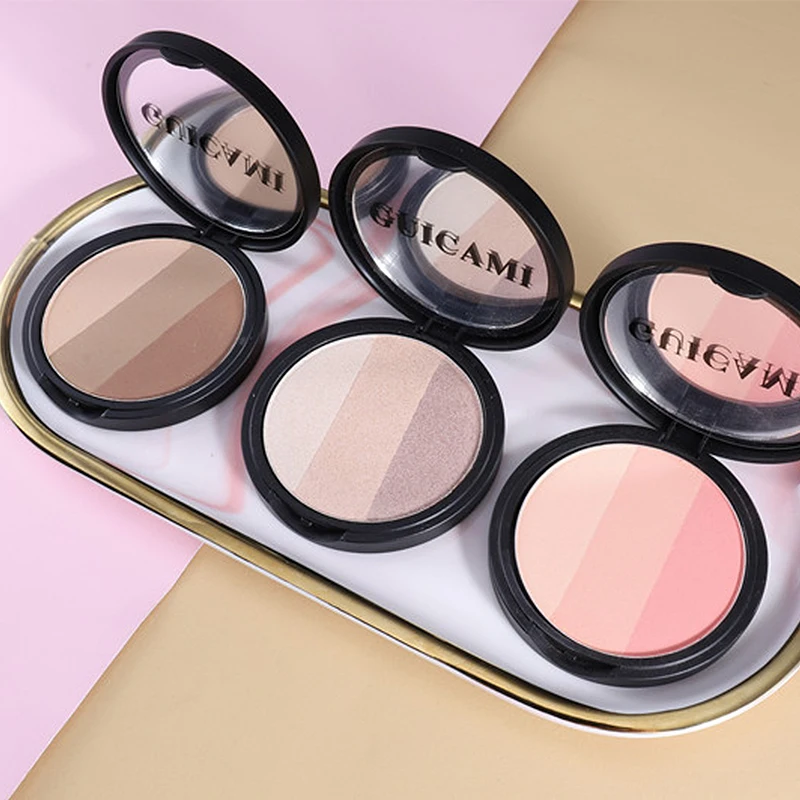 Хайлайтер для лица пудра макияж минеральный пигмент матовые минералы Палитра