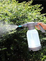2l high capacity electric garden sprayer gardening watering can automatic plant atomizer spray bottle for indoor outdoor plant