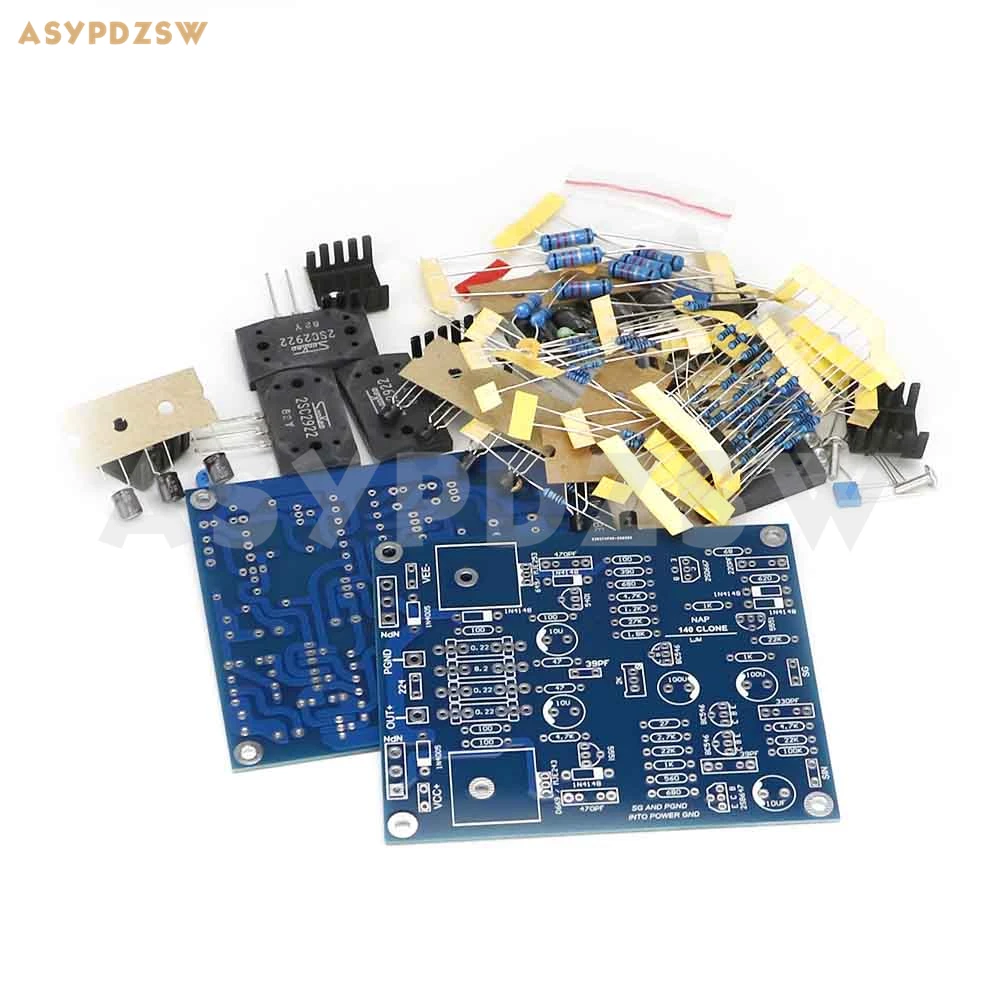 2 CH NAP140 2SC2922 Мощность усилитель основание на Наим 140 80WX2 8R DIY Kit/готовая плата|channel