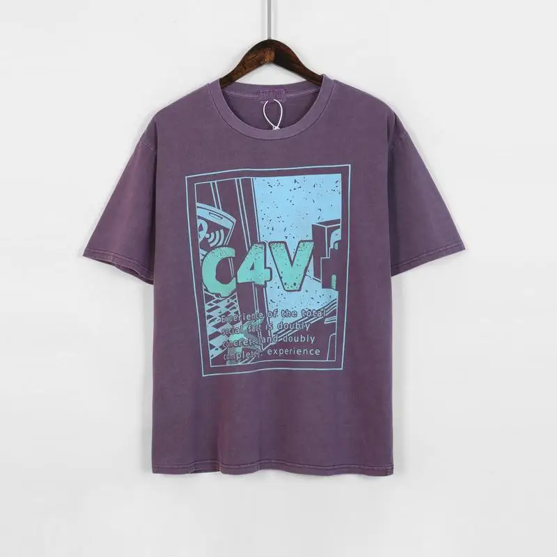 

C.E Cav Empt T Shirt Japanese double-sided Print Batik high quality CAVEMPT top tee men women streetwear hip hop CAVEMPT T-shirt