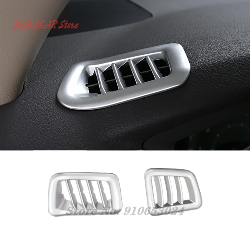 

For Toyota Land Cruiser 200 LC200 Dashboard Air Vent Trim Cover Bezel Interior Garnish Front Insert Frame 2016 2017 2018 2019
