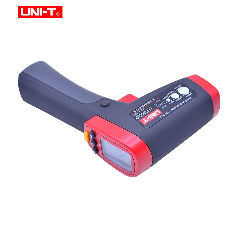 Uni-t UT303A UT303C UT303D Бесконтактный цифровой термометр инфракрасный лазерный термометр-пистолет тестер с ЖК-дисплеем