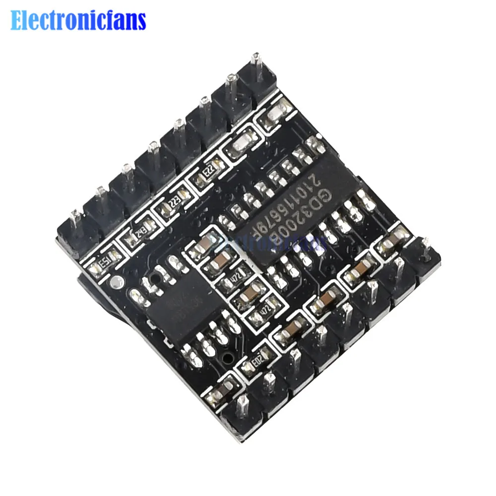 DFPlayer Mini MP3 Player Module MP3 Voice Decode Board For Arduino Supporting TF Card U-Disk IO/Serial Port/AD images - 6