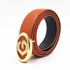 Ремень мужской из натуральной воловьей кожи, дизайнерский пояс для джинсов, цвет серебристыйзолотой